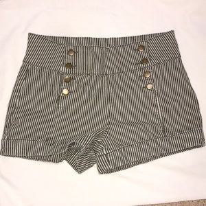 Forever 21 Striped Shorts